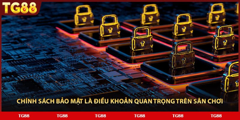 Chính sách bảo mật là điều khoản quan trọng trên sân chơi