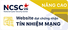 website đạt chứng nhận