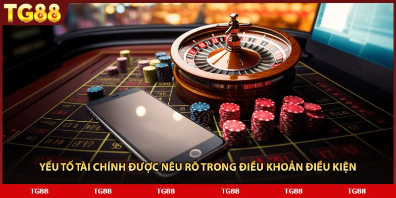 Yếu tố tài chính được nêu rõ trong điều khoản điều kiện